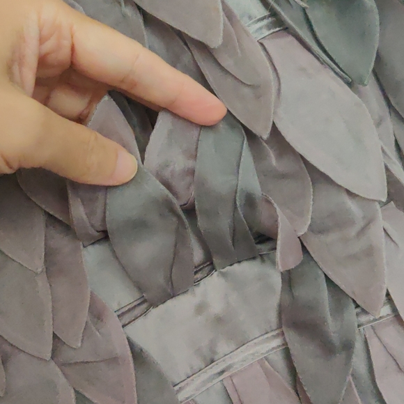 BCBG Runway Satin Corset Organza Petals Dress - Picture 4 of 8